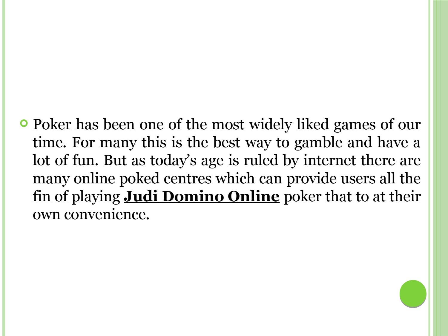 judi online domino